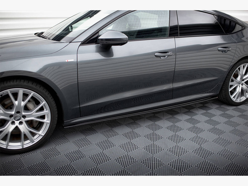 Maxton Design - Aftermarket  SIDE SKIRTS DIFFUSERS AUDI S7 C8/ A7 S-LINE C8 SPORTBACK