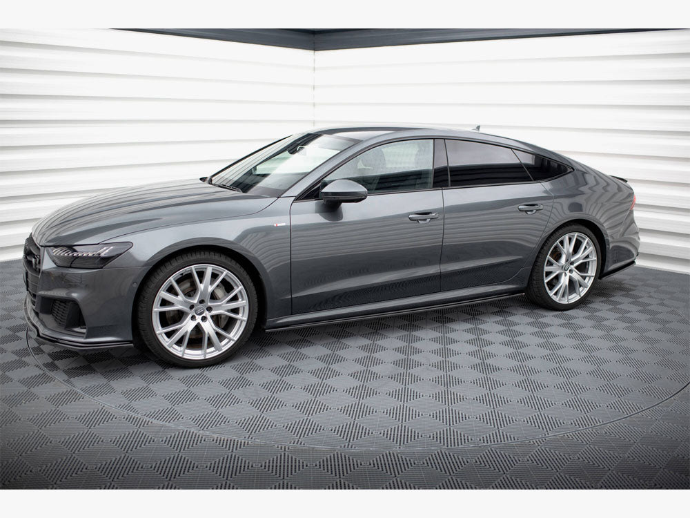 Maxton Design - Aftermarket  SIDE SKIRTS DIFFUSERS AUDI S7 C8/ A7 S-LINE C8 SPORTBACK