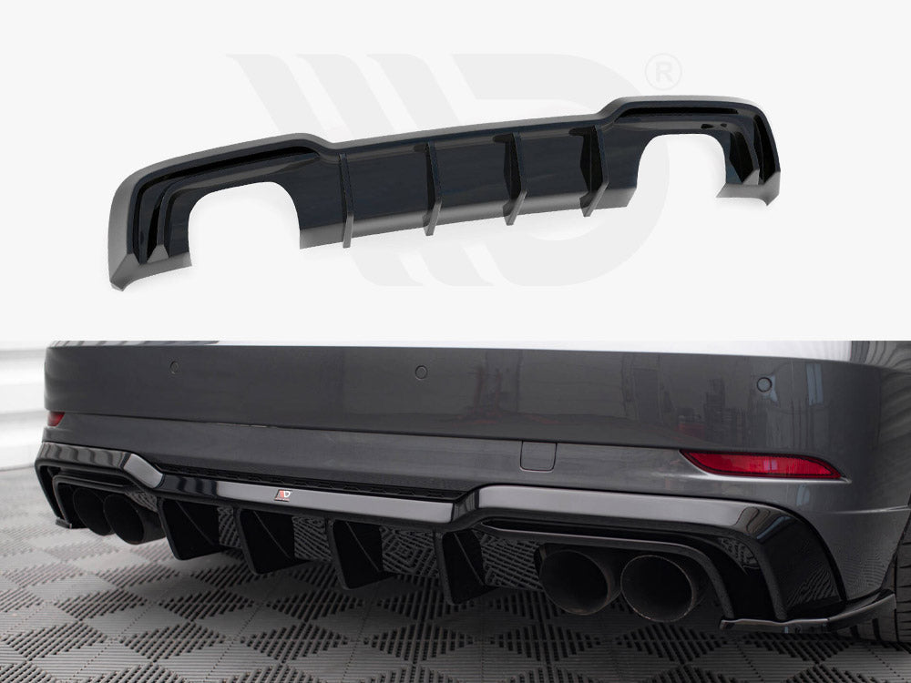 Maxton Design - Aftermarket  REAR VALANCE AUDI S3 SPORTBACK 8V FACELIFT
