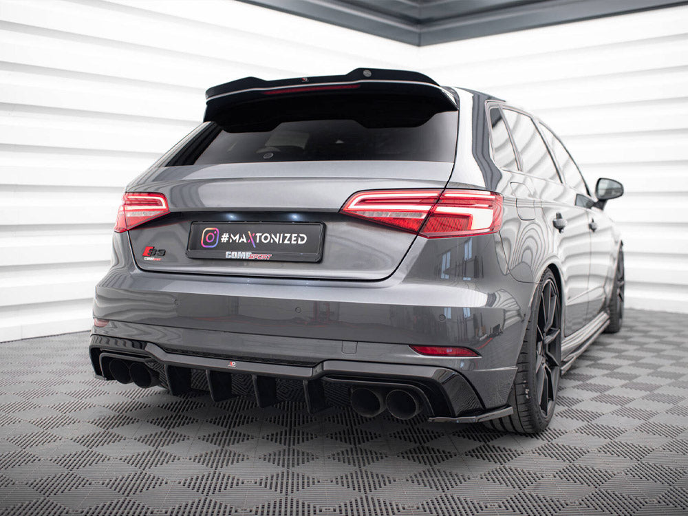 Maxton Design - Aftermarket  REAR VALANCE AUDI S3 SPORTBACK 8V FACELIFT