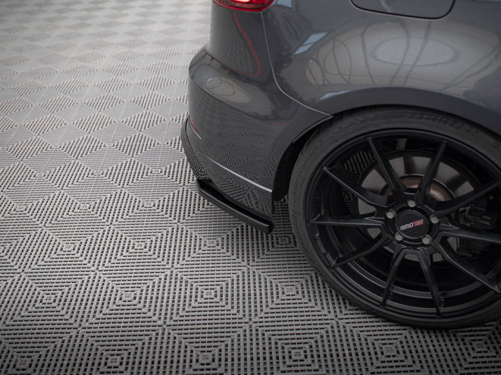Maxton Design - Aftermarket  Rear Side Splitters V.2 Audi S3 / A3 S-Line Sportback 8V Facelift