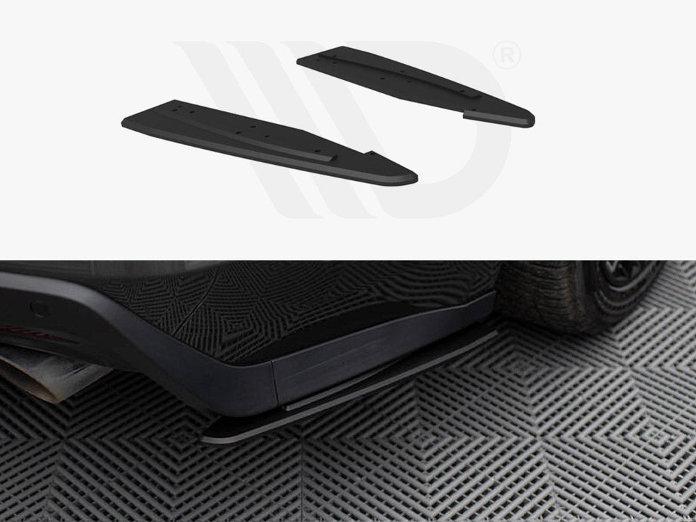 Maxton Design - Aftermarket  Street Pro Rear Side Splitters Ford Mustang GT Mk6