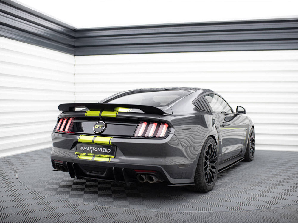 Maxton Design - Aftermarket  Street Pro Rear Side Splitters Ford Mustang GT Mk6