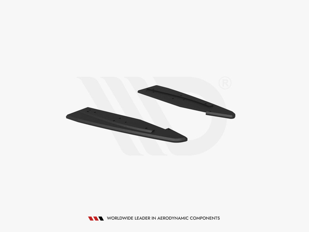 Maxton Design - Aftermarket  Street Pro Rear Side Splitters Ford Mustang GT Mk6