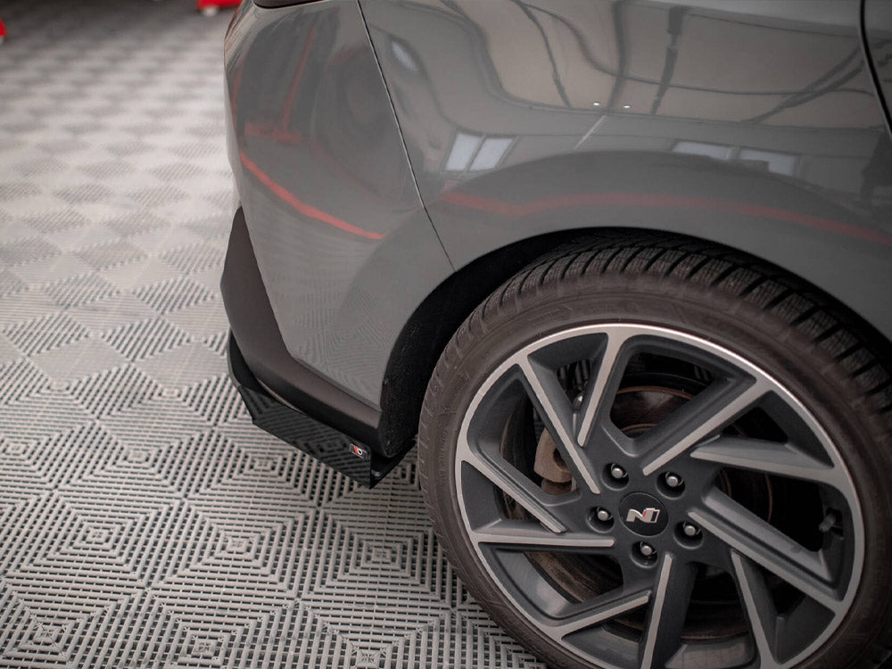 Maxton Design - Aftermarket  Street PRO Rear Diffuser + Flaps Hyundai I30 Fastback N-Line Mk3 Facelift