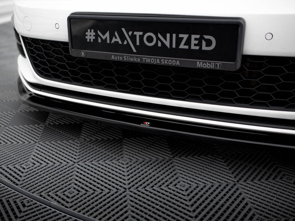 Maxton Design - Aftermarket  Front Splitter V.2 Volkswagen Golf GTI / GTD Mk7 Facelift