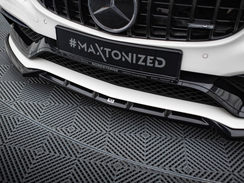 Maxton Design - Aftermarket  Front Splitter V.2 Mercedes-AMG C63 Sedan / Estate W205 / S205