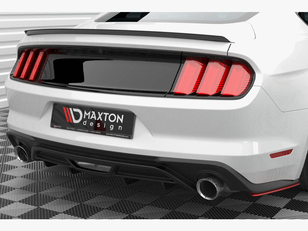 Maxton Design - Aftermarket  Rear Side Splitters V.2 Ford Mustang Mk6 Facelift