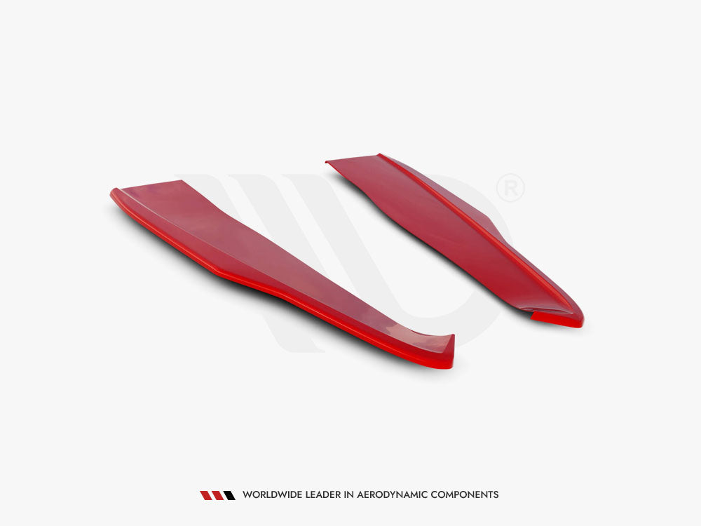 Maxton Design - Aftermarket  Rear Side Splitters V.2 Ford Mustang Mk6 Facelift