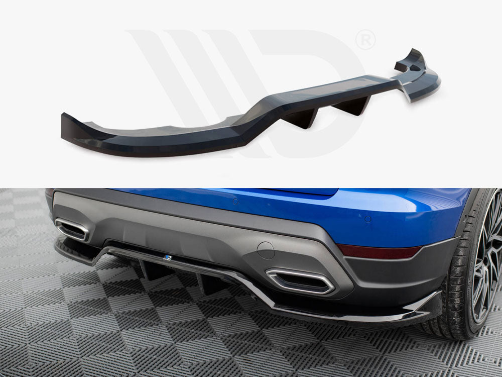 Maxton Design - Aftermarket  CENTRAL REAR SPLITTER (VERTICAL BARS) SEAT ARONA FR MK1 FACELIFT