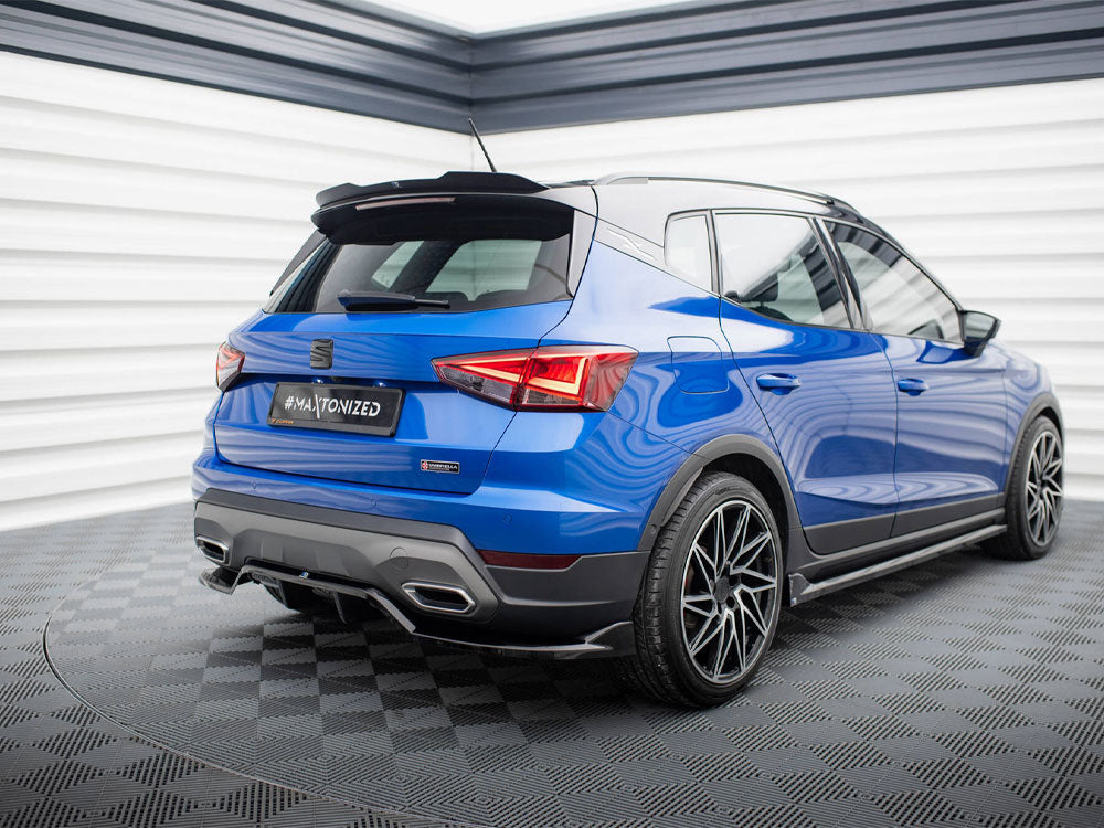 Maxton Design - Aftermarket  CENTRAL REAR SPLITTER (VERTICAL BARS) SEAT ARONA FR MK1 FACELIFT