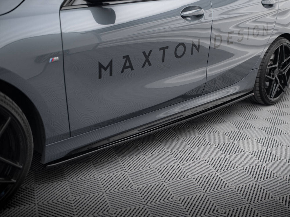 Maxton Design - Aftermarket  SIDE SKIRTS DIFFUSERS V.1 BMW 1 F40 M-SPORT / M135I