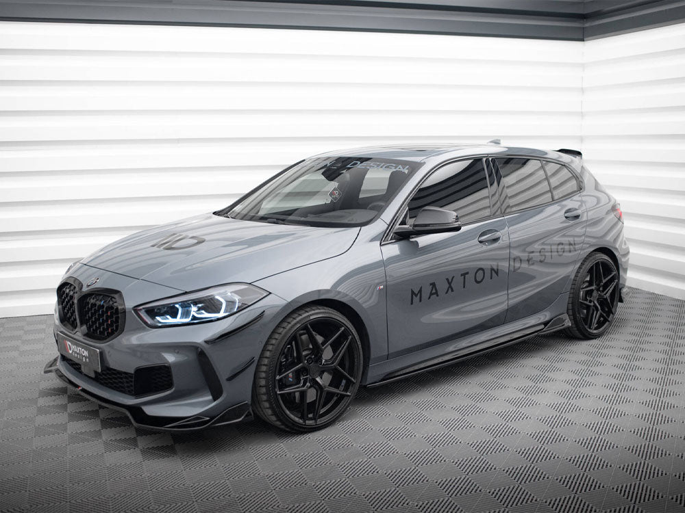 Maxton Design - Aftermarket  SIDE SKIRTS DIFFUSERS V.3 BMW 1 SERIES F40 M135I /M-SPORT (2019-)