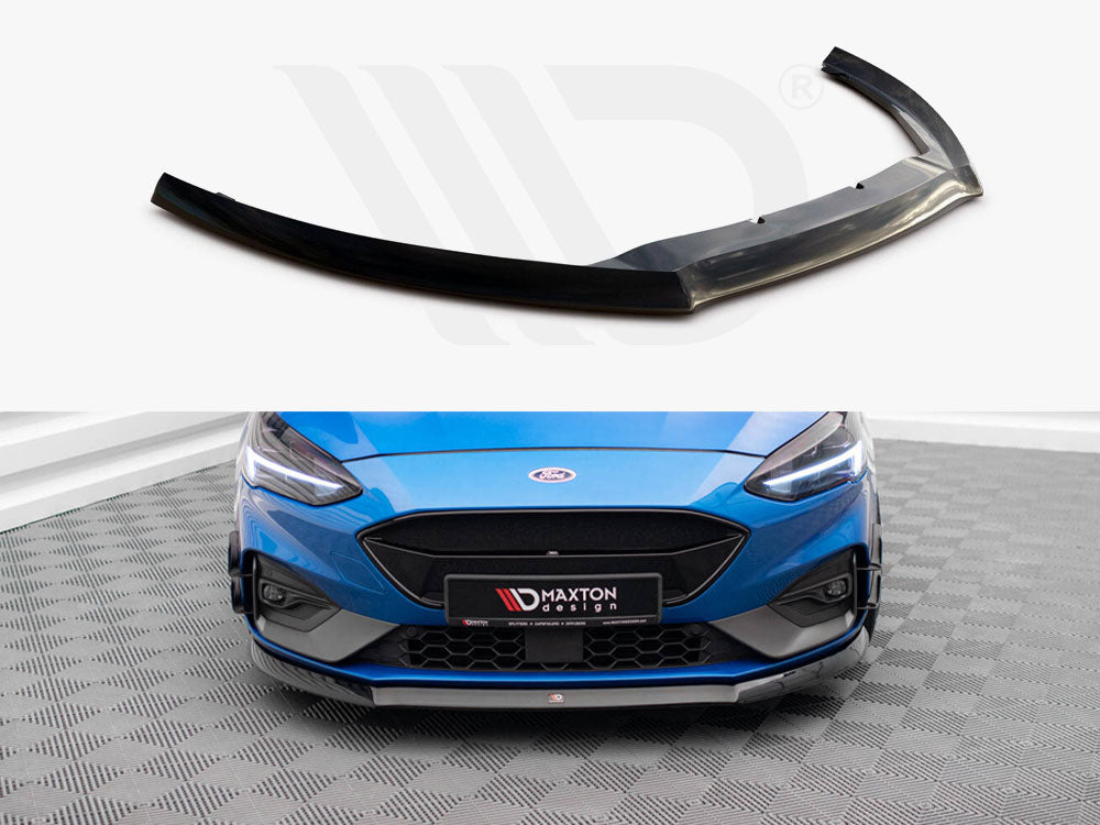 Maxton Design - Aftermarket  FRONT SPLITTER V.8 FORD FOCUS ST / ST-LINE MK4