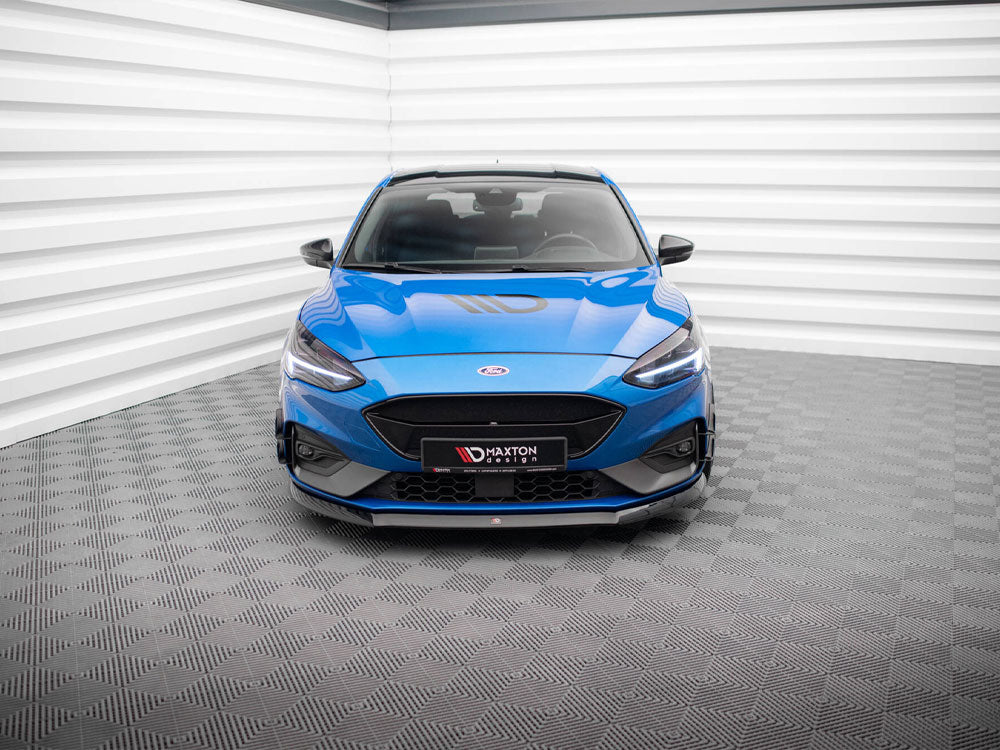 Maxton Design - Aftermarket  FRONT SPLITTER V.8 FORD FOCUS ST / ST-LINE MK4