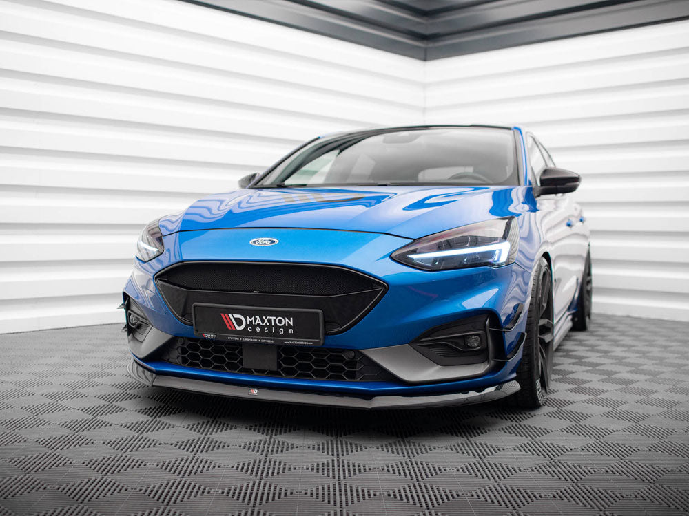 Maxton Design - Aftermarket  FRONT SPLITTER V.8 FORD FOCUS ST / ST-LINE MK4