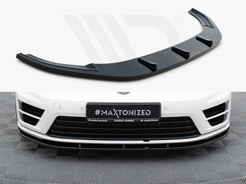 Maxton Design - Aftermarket  VW Golf R MK 7 (2013-2016) Front Splitter