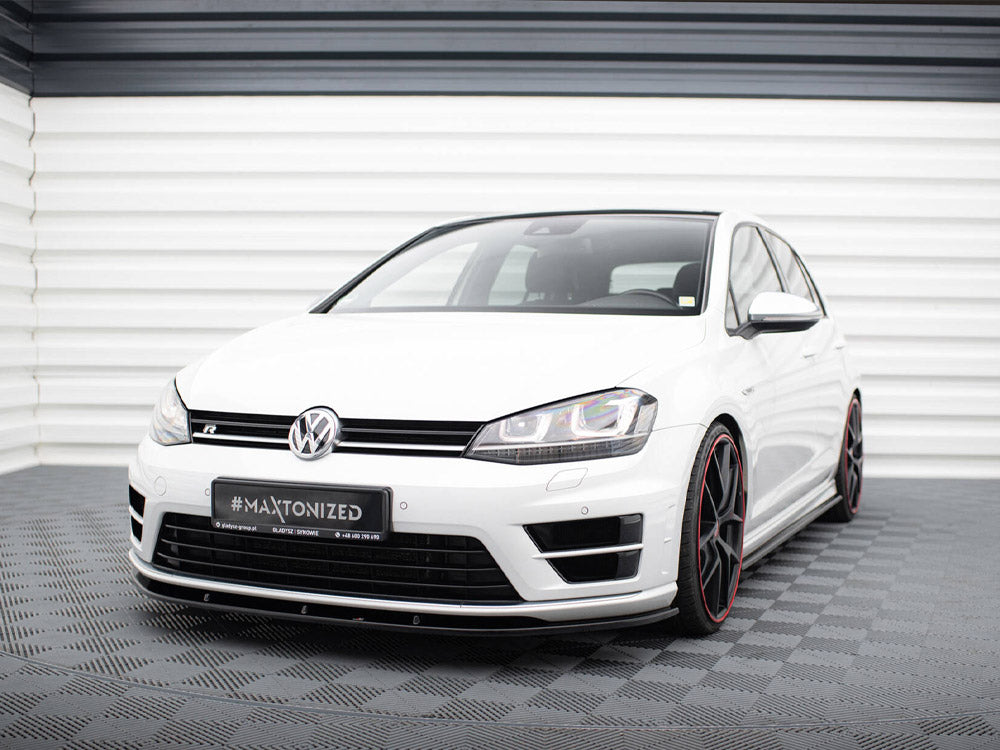 Maxton Design - Aftermarket  VW Golf R MK 7 (2013-2016) Front Splitter