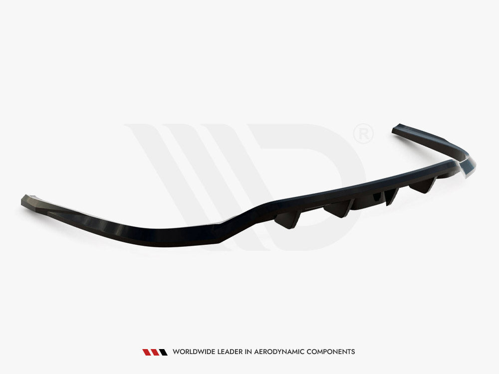 Maxton Design - Aftermarket  CENTRAL REAR SPLITTER (VERTICAL BARS) AUDI A6 ALLROAD C8