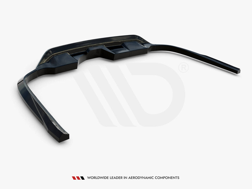 Maxton Design - Aftermarket  CENTRAL REAR SPLITTER (VERTICAL BARS) AUDI A6 ALLROAD C8