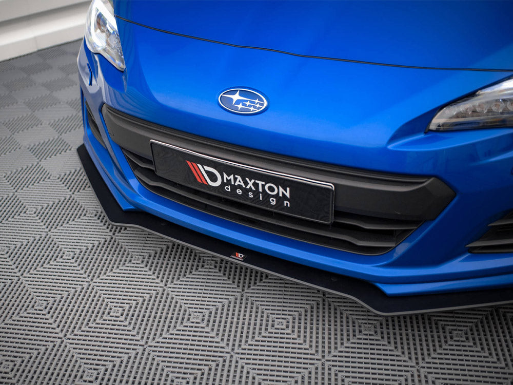 Maxton Design - Aftermarket  Street PRO Front Splitter Subaru BRZ Mk1 Facelift