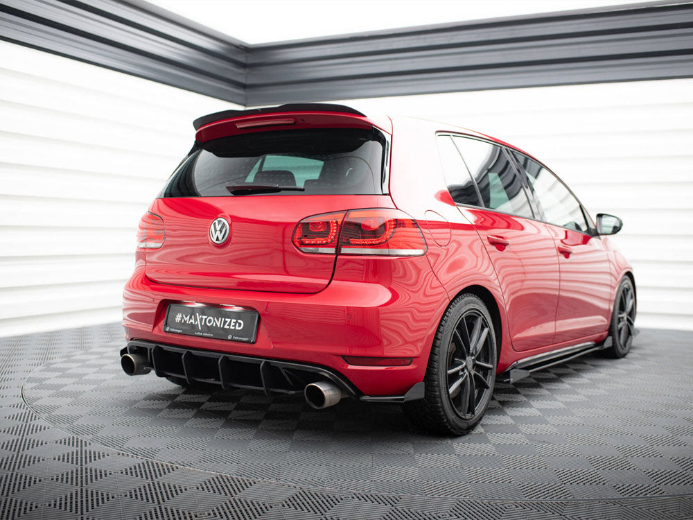 Maxton Design - Aftermarket  Street PRO Rear Side Splitters + Flaps VW Golf GTI Mk6