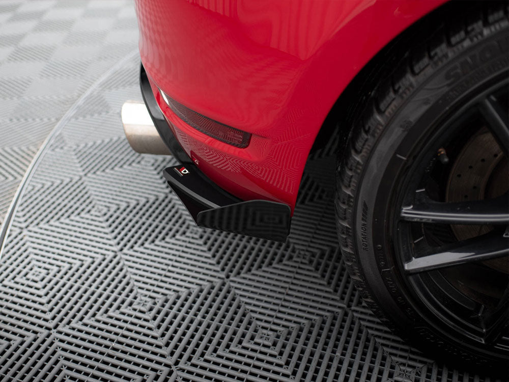 Maxton Design - Aftermarket  Street PRO Rear Side Splitters + Flaps VW Golf GTI Mk6