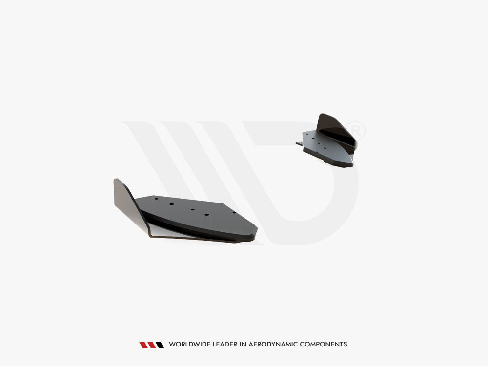 Maxton Design - Aftermarket  Street PRO Rear Side Splitters + Flaps VW Golf GTI Mk6