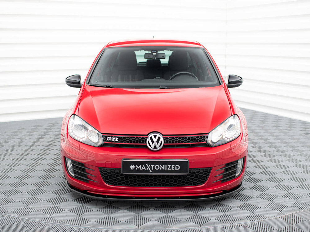 Maxton Design - Aftermarket  FRONT SPLITTER VER.2 VW GOLF VI GTI