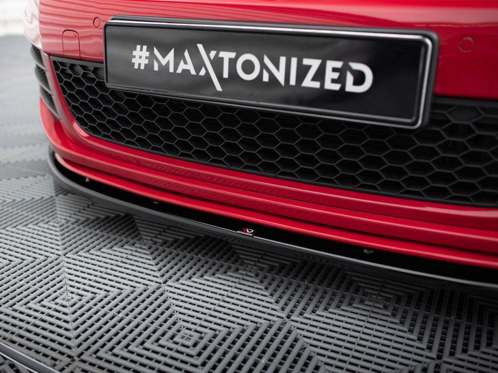 Maxton Design - Aftermarket  FRONT SPLITTER VER.2 VW GOLF VI GTI