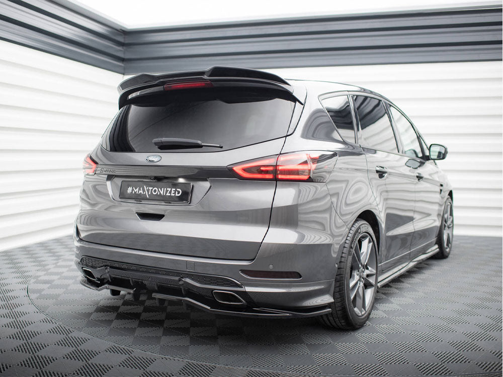 Maxton Design - Aftermarket  Rear Splitter (Vertical Bars) Ford S-Max ST-Line Mk2