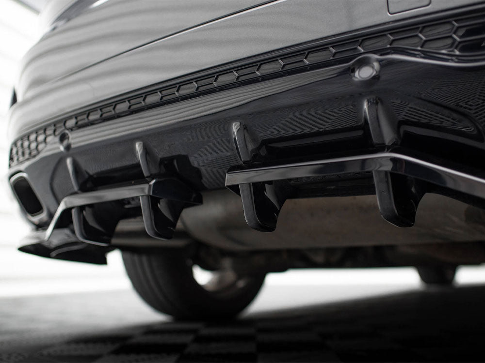 Maxton Design - Aftermarket  Rear Splitter (Vertical Bars) Ford S-Max ST-Line Mk2