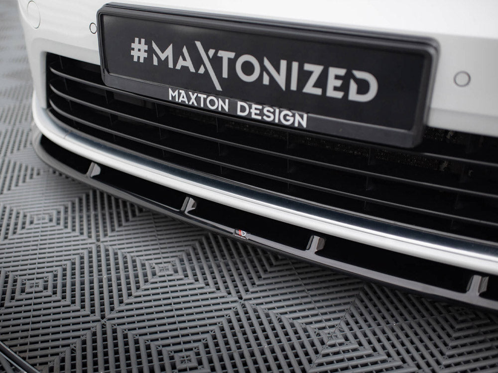 Maxton Design - Aftermarket  Front Splitter V.6 Volkswagen Golf R / R-Line Mk7