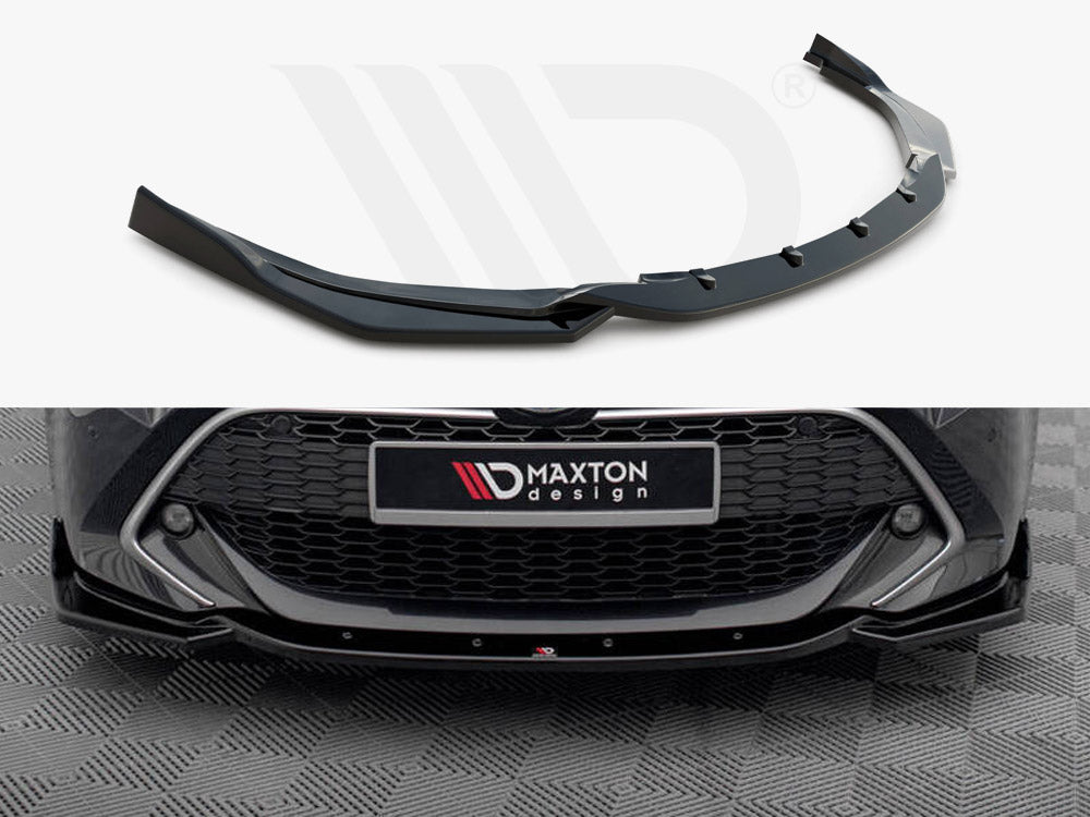 Maxton Design - Aftermarket  FRONT SPLITTER V2 TOYOTA COROLLA MK12 TOURING SPORTS/ HATCHBACK (2019-2023)