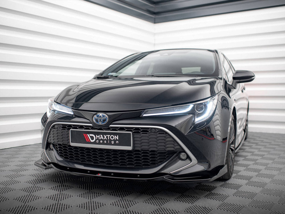 Maxton Design - Aftermarket  FRONT SPLITTER V2 TOYOTA COROLLA MK12 TOURING SPORTS/ HATCHBACK (2019-2023)