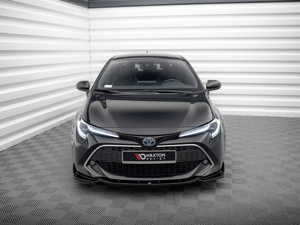 Maxton Design - Aftermarket  FRONT SPLITTER V2 TOYOTA COROLLA MK12 TOURING SPORTS/ HATCHBACK (2019-2023)