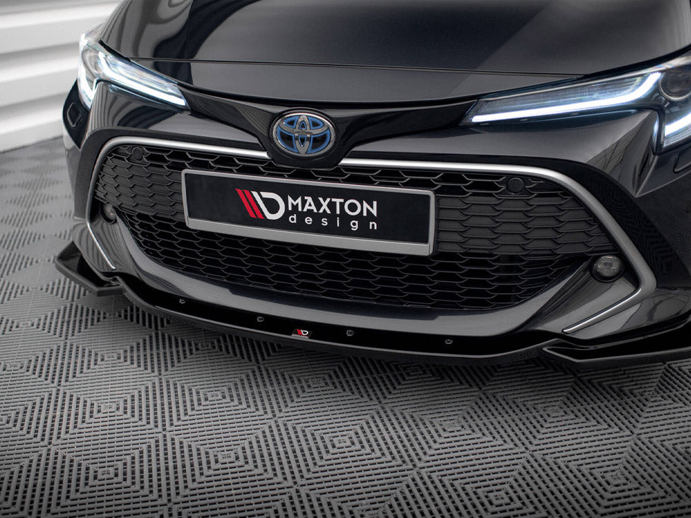 Maxton Design - Aftermarket  FRONT SPLITTER V2 TOYOTA COROLLA MK12 TOURING SPORTS/ HATCHBACK (2019-2023)