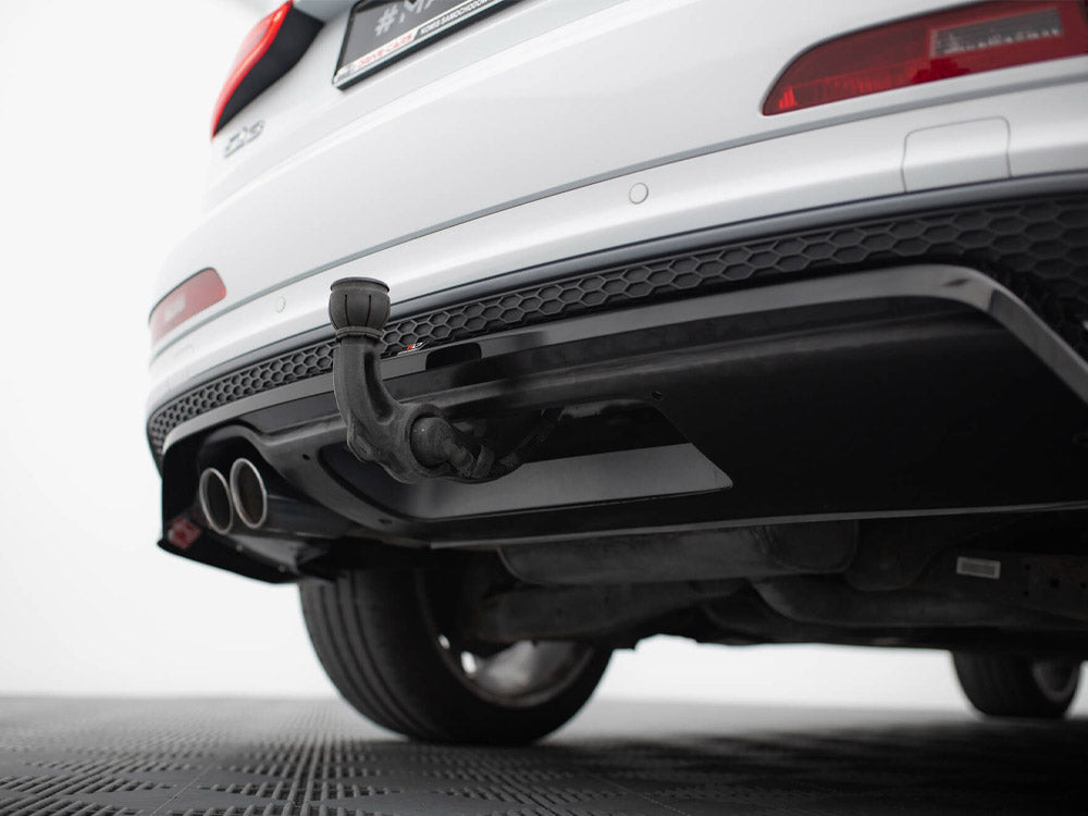 Maxton Design - Aftermarket  Rear Splitter (Vertical Bars) Audi Q3 S-Line 8U