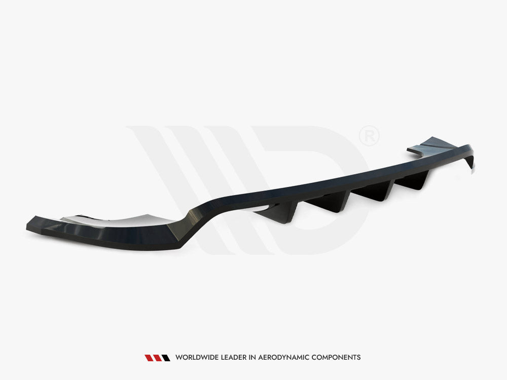 Maxton Design - Aftermarket  Rear Splitter (Vertical Bars) Audi Q3 S-Line 8U