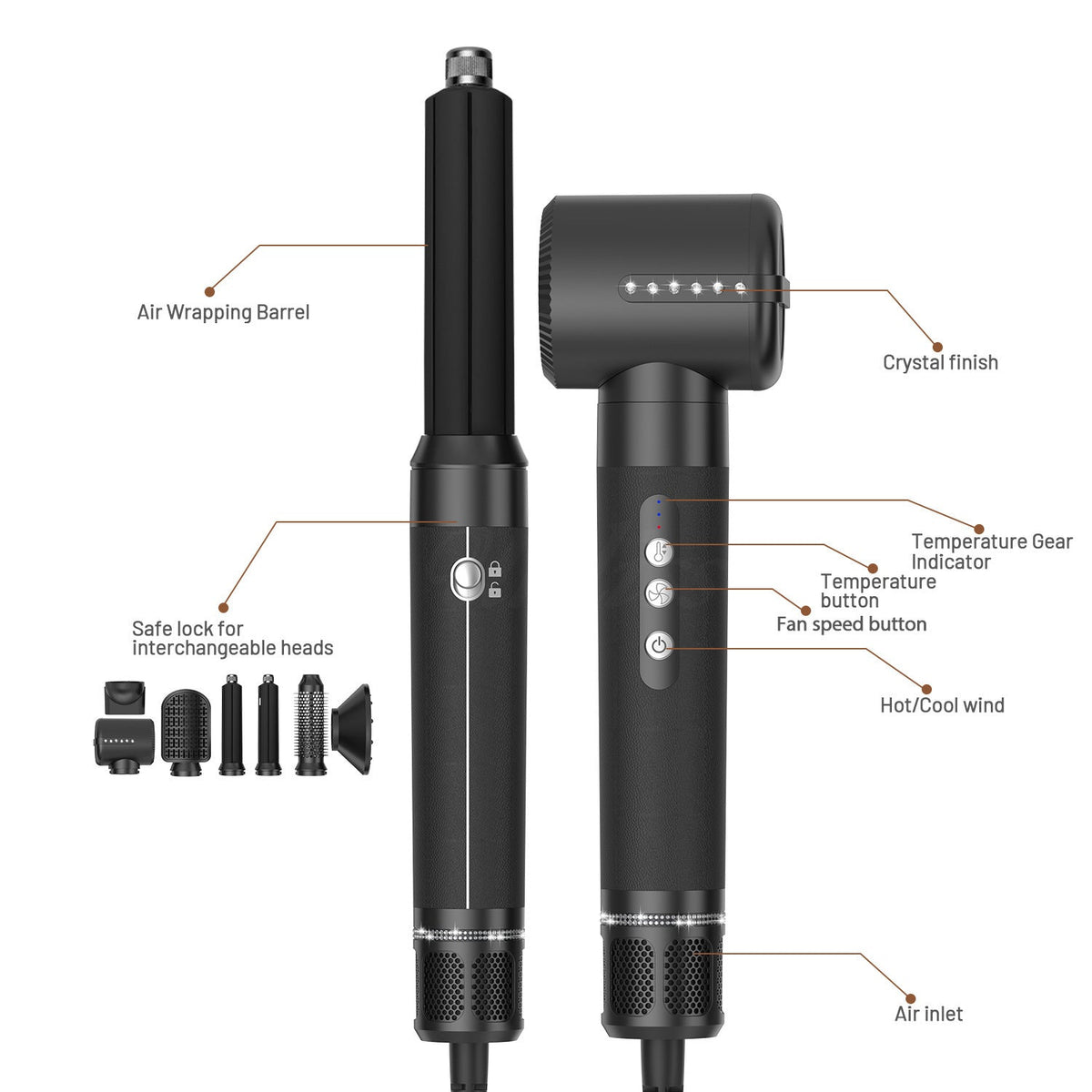 Multi-functional Automatic Curling Hair Stick