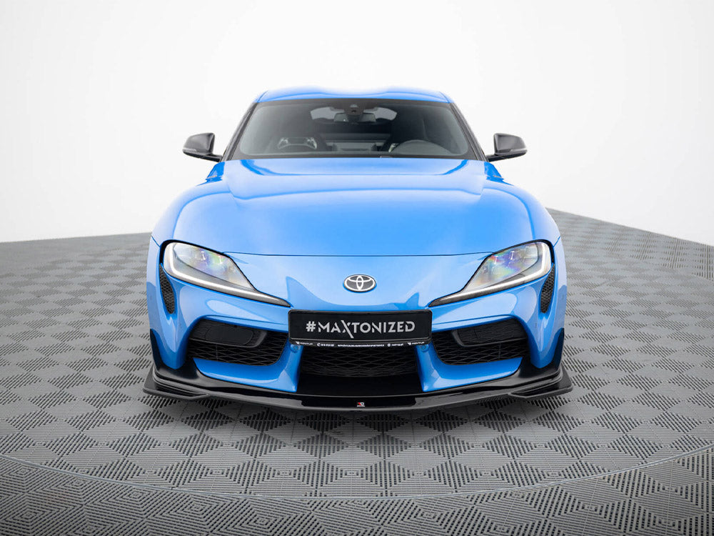 Maxton Design - Aftermarket  FRONT SPLITTER V.1 TOYOTA SUPRA MK5 (2019-)
