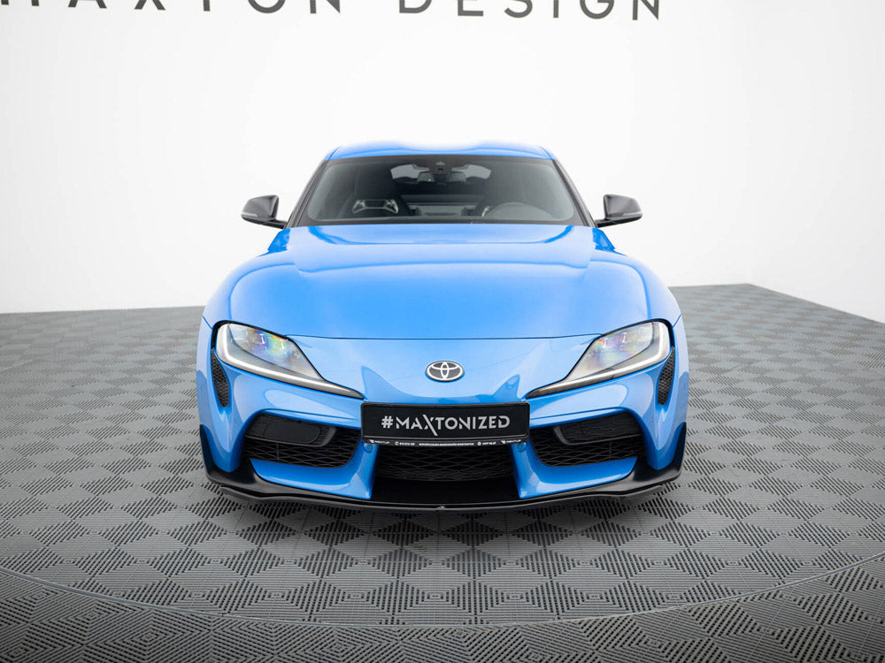 Maxton Design - Aftermarket  FRONT SPLITTER V.3 TOYOTA SUPRA MK5 (2019-)