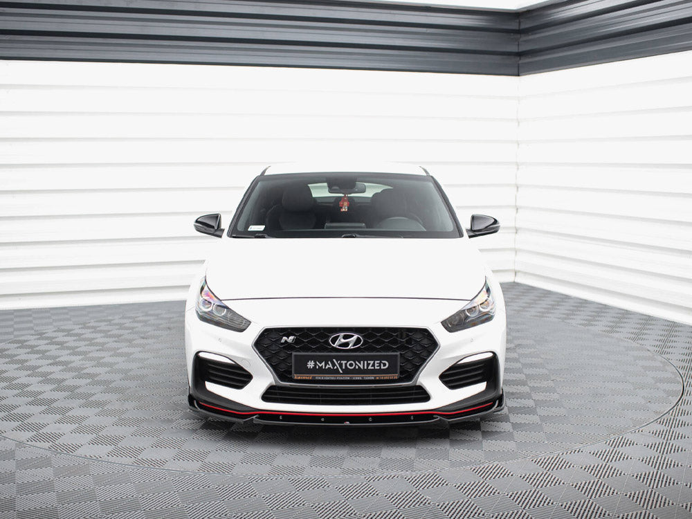 Maxton Design - Aftermarket  FRONT SPLITTER V.5 HYUNDAI I30 N MK3 HATCHBACK/ FASTBACK (2017-)