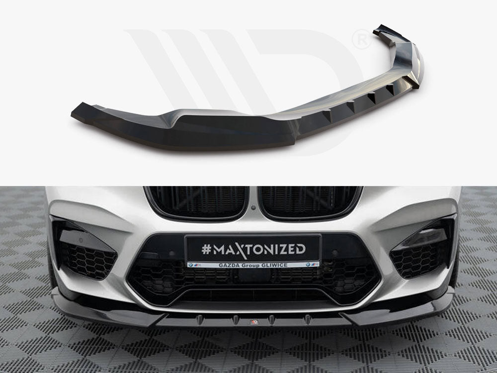 Maxton Design - Aftermarket  Front Splitter V.1 BMW X4 M F98