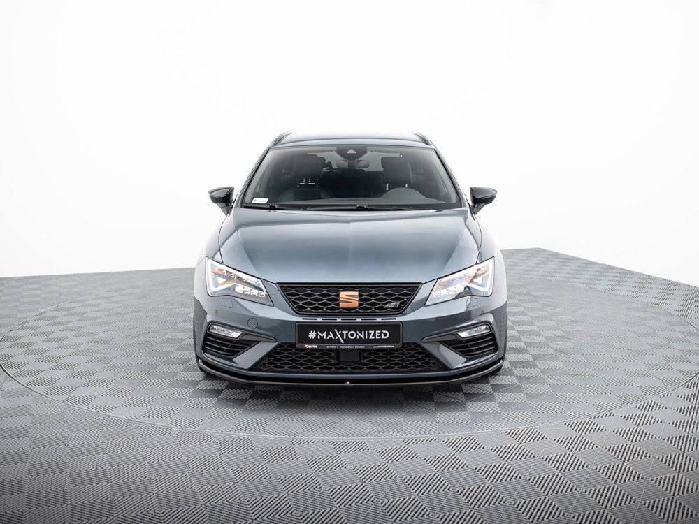 Maxton Design - Aftermarket  FRONT SPLITTER V.1 SEAT LEON MK 3.5 CUPRA/FR (2017-2020)