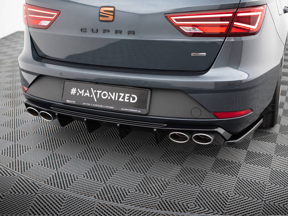 Maxton Design - Aftermarket  Rear Valance V.3 Seat Leon Cupra ST Mk3 FL