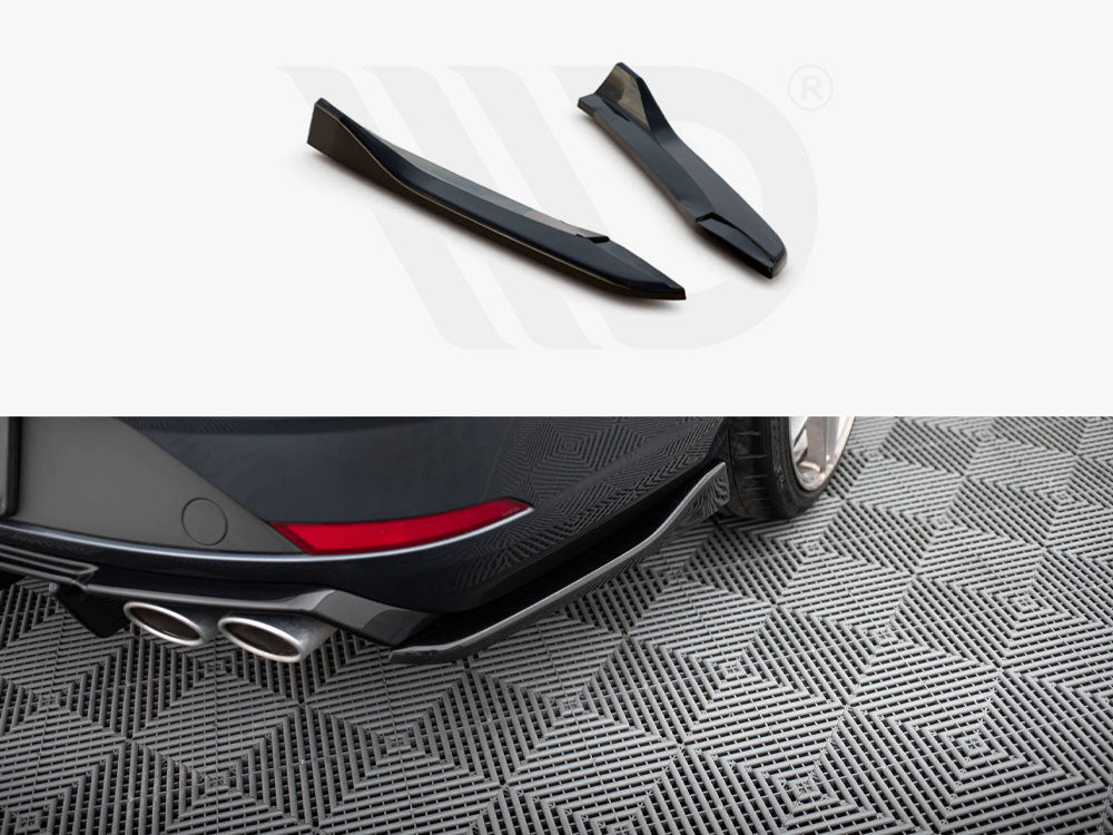 Maxton Design - Aftermarket  Rear Side Splitters V.3 Seat Leon Cupra Mk3 FL Sportstourer (2017-2019)