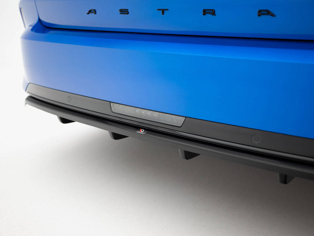 Maxton Design - Aftermarket  Rear Splitter (Vertical Bars) Opel Astra Sports Tourer L (MK8)