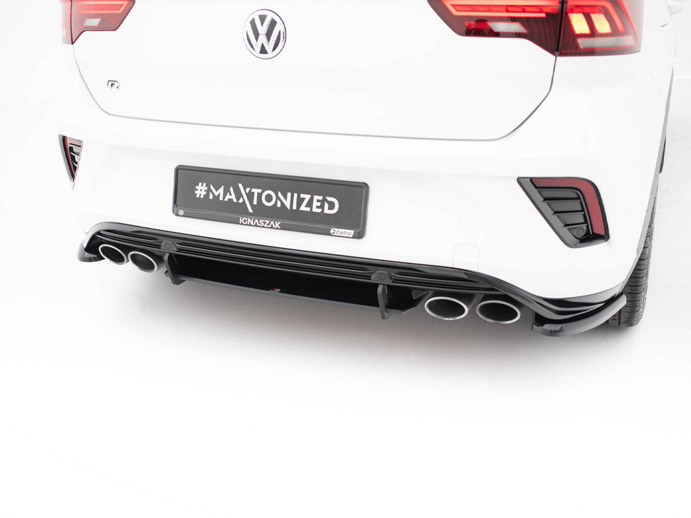 Maxton Design - Aftermarket  Street PRO Rear Diffuser Volkswagen T-Roc R Mk1