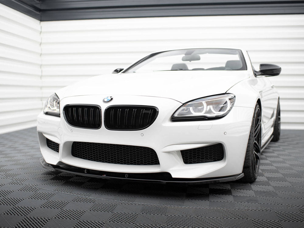 Maxton Design - Aftermarket  Front Splitter V.2 BMW M6 Gran Coupe / Coupe / Cabriolet F06 / F13 / F12